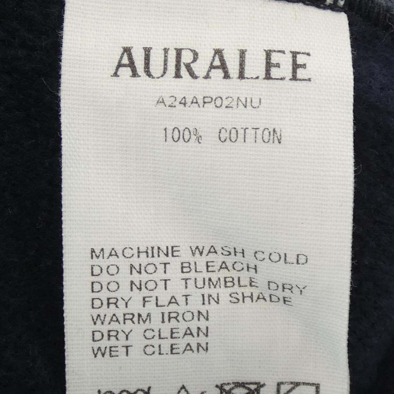 オーラリー AURALEE スウェット