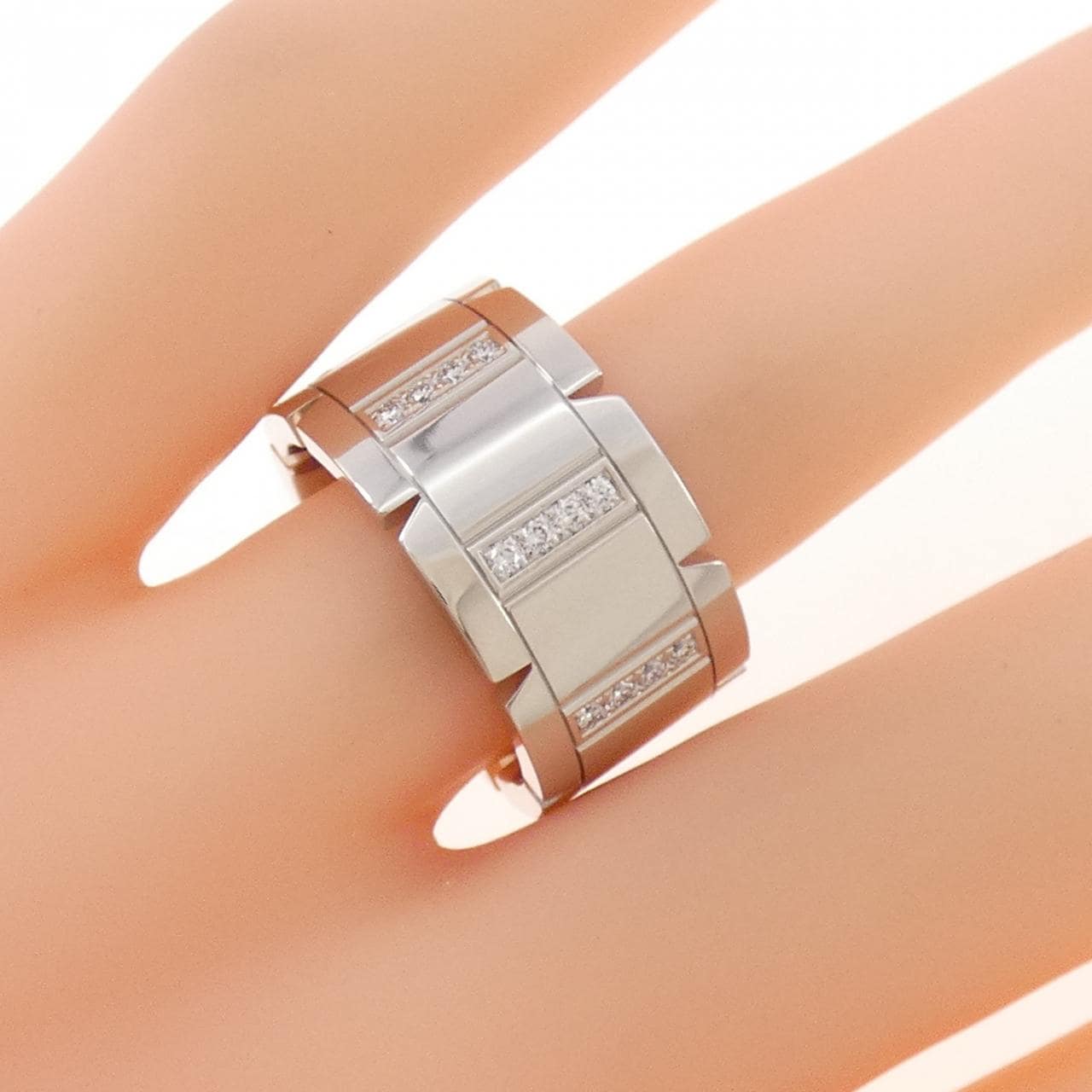 カルティエ タンクフランセーズ ラージ リング