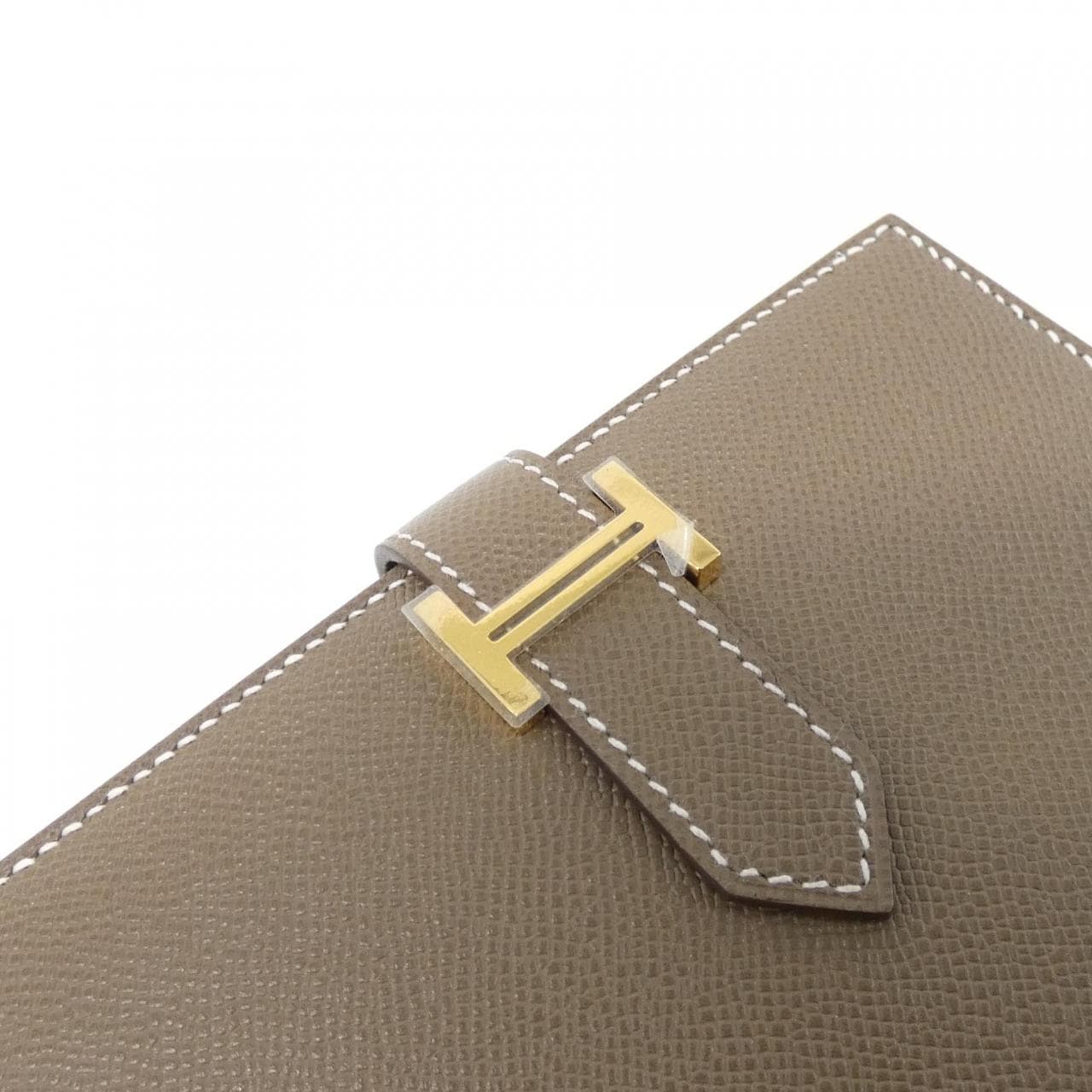 [Unused items] HERMES Bearn Compact 084817CC Wallet