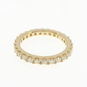 K18YG フルエタニティ ダイヤモンド リング 1.00CT