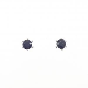 K18WG サファイヤ ピアス 0.56CT