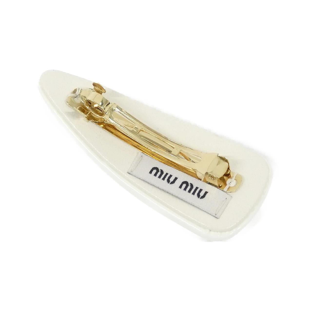 ミュウミュウ 5IF092 バレッタ