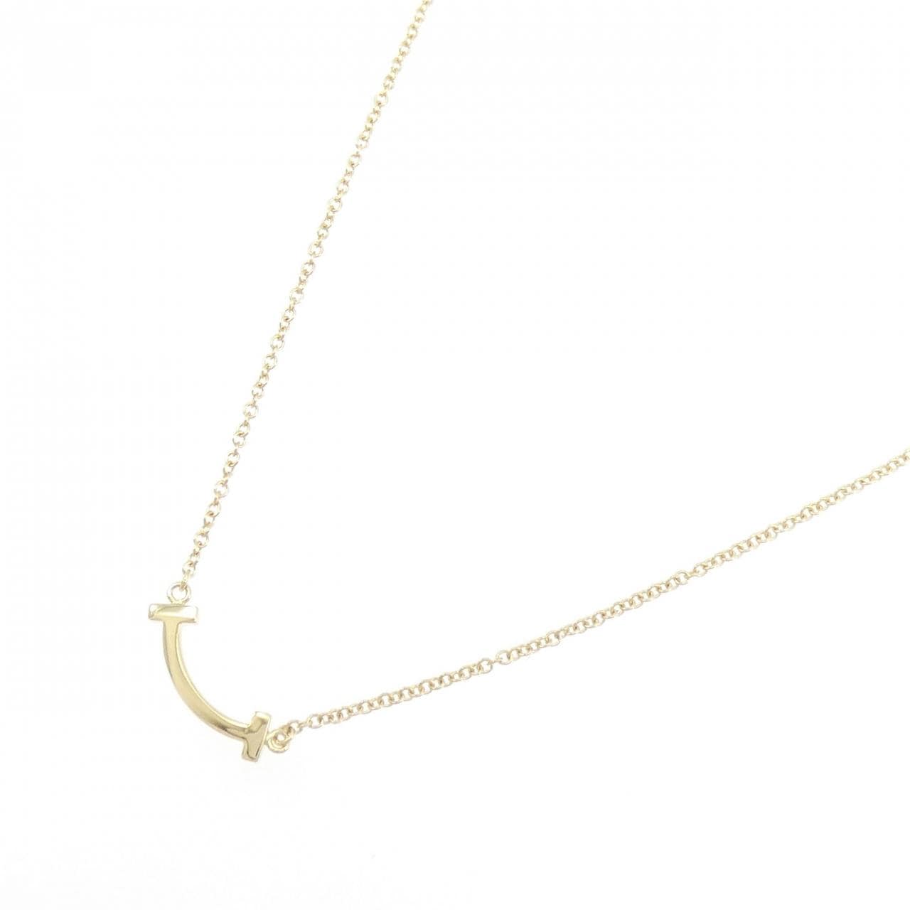 ティファニー Tスマイル ミニ ネックレス