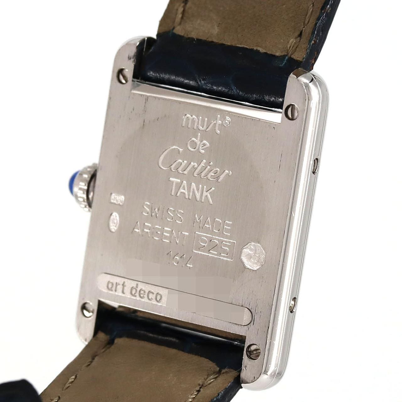 カルティエ マストタンクSM･アールデコ LIMITED W1008195 シルバー クォーツ