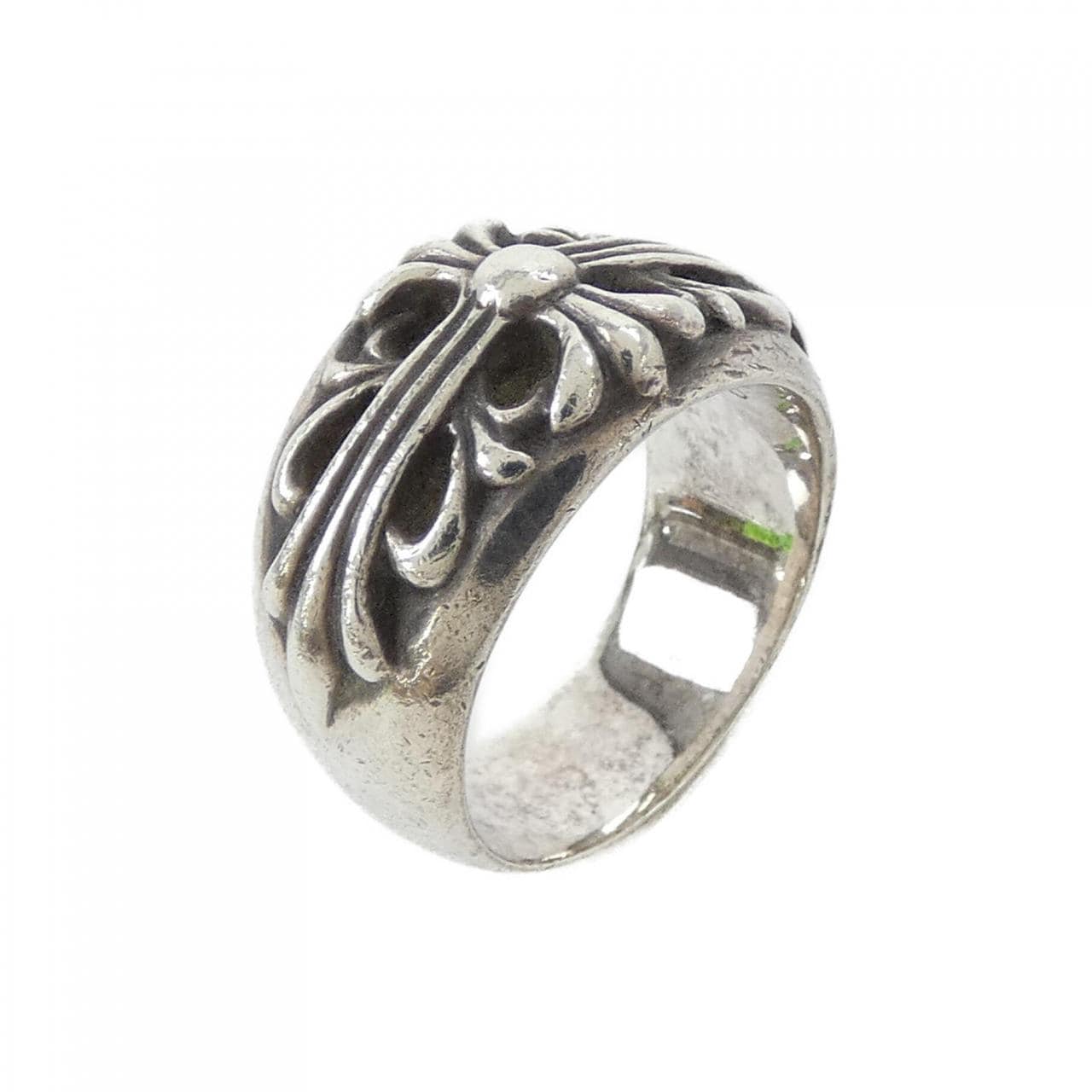 クロムハーツ CHROME HEARTS FLORAL CROSS 2356 304 0500 RING