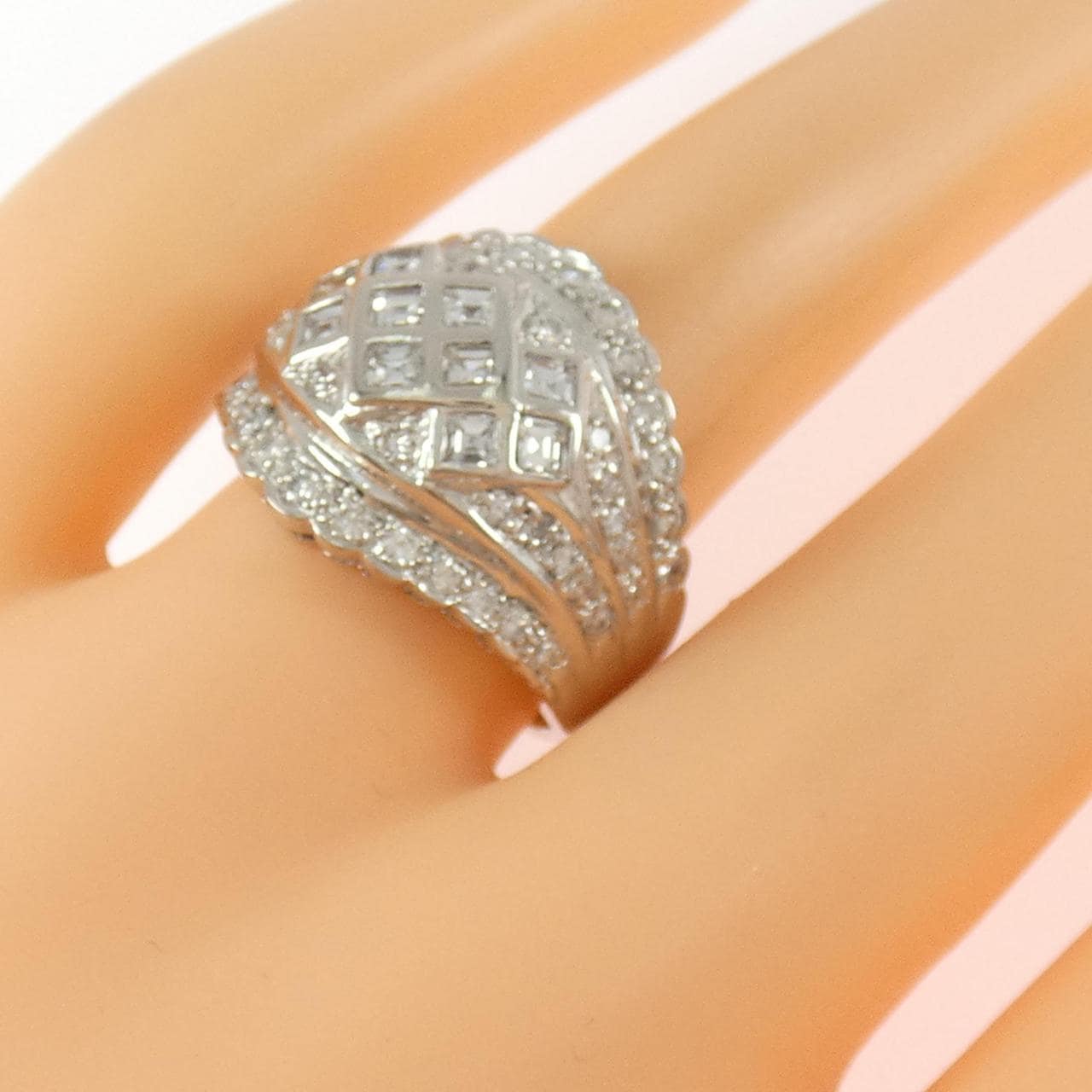 PT900 ダイヤモンド リング 1.29CT