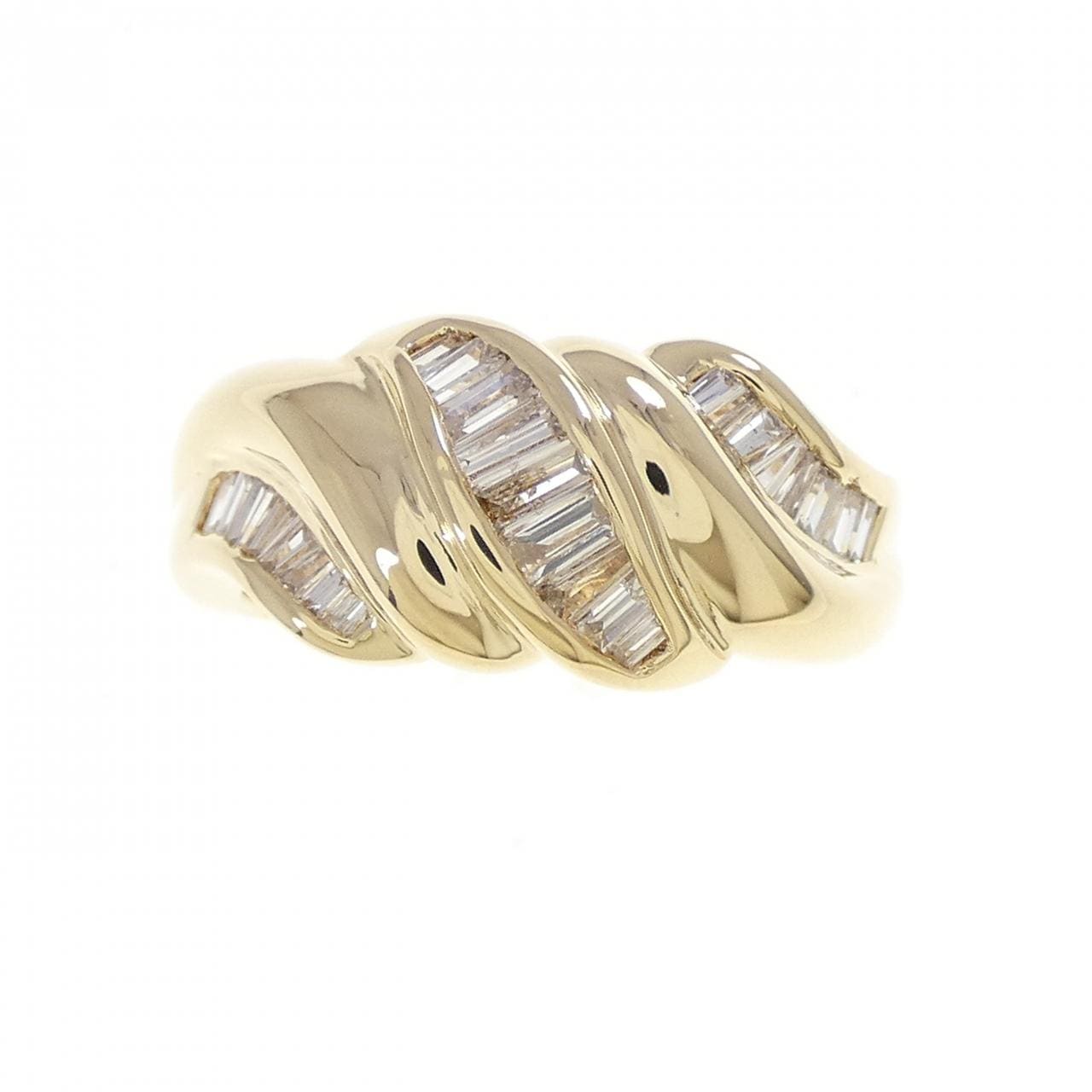 K18YG ダイヤモンド リング 0.50CT