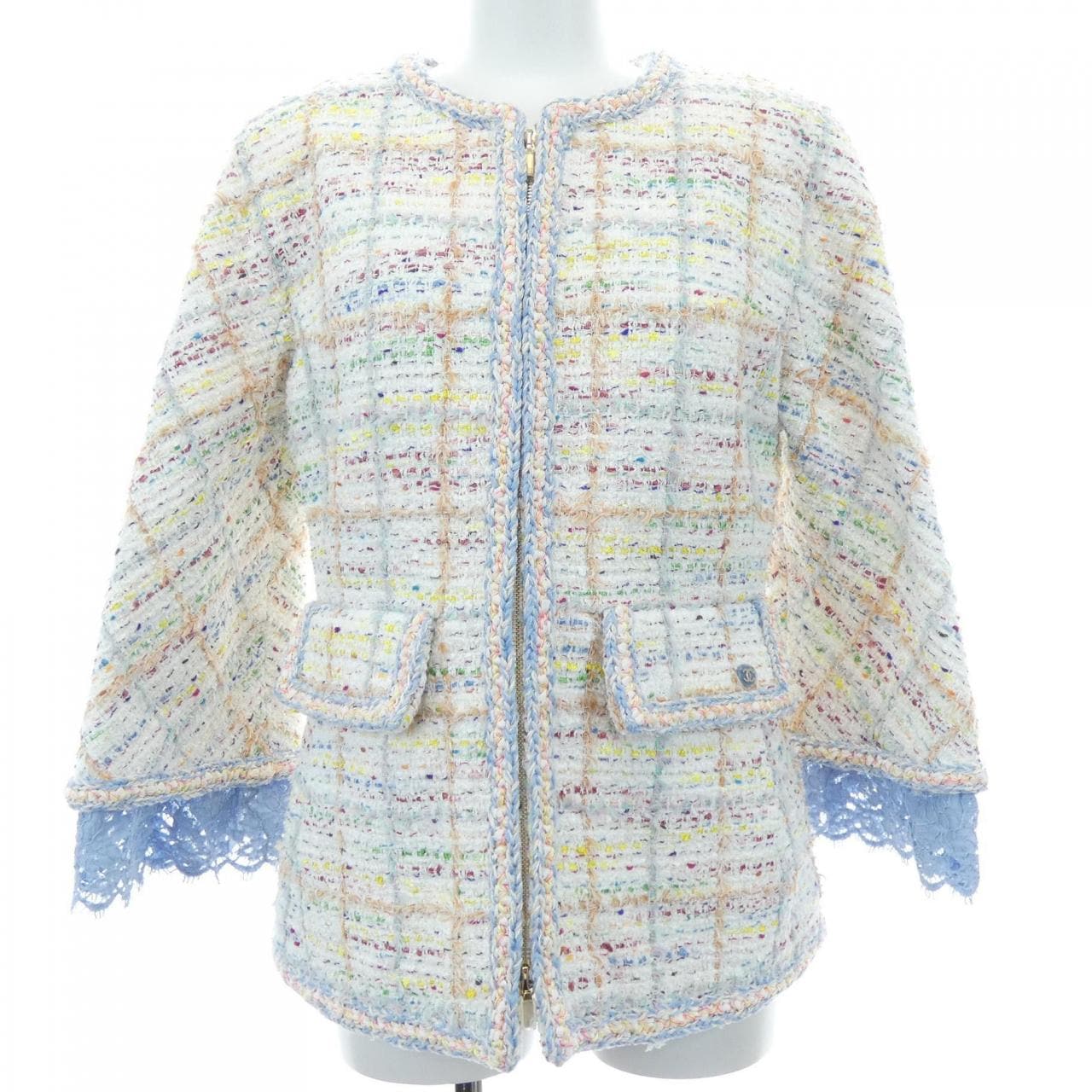 シャネル CHANEL P61130V46608 ノーカラージャケット