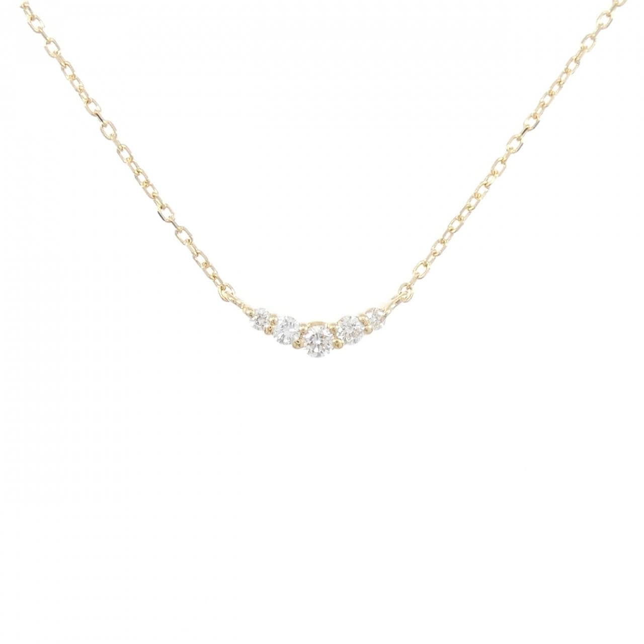 ヴァンドーム ダイヤモンド ネックレス 0.11CT