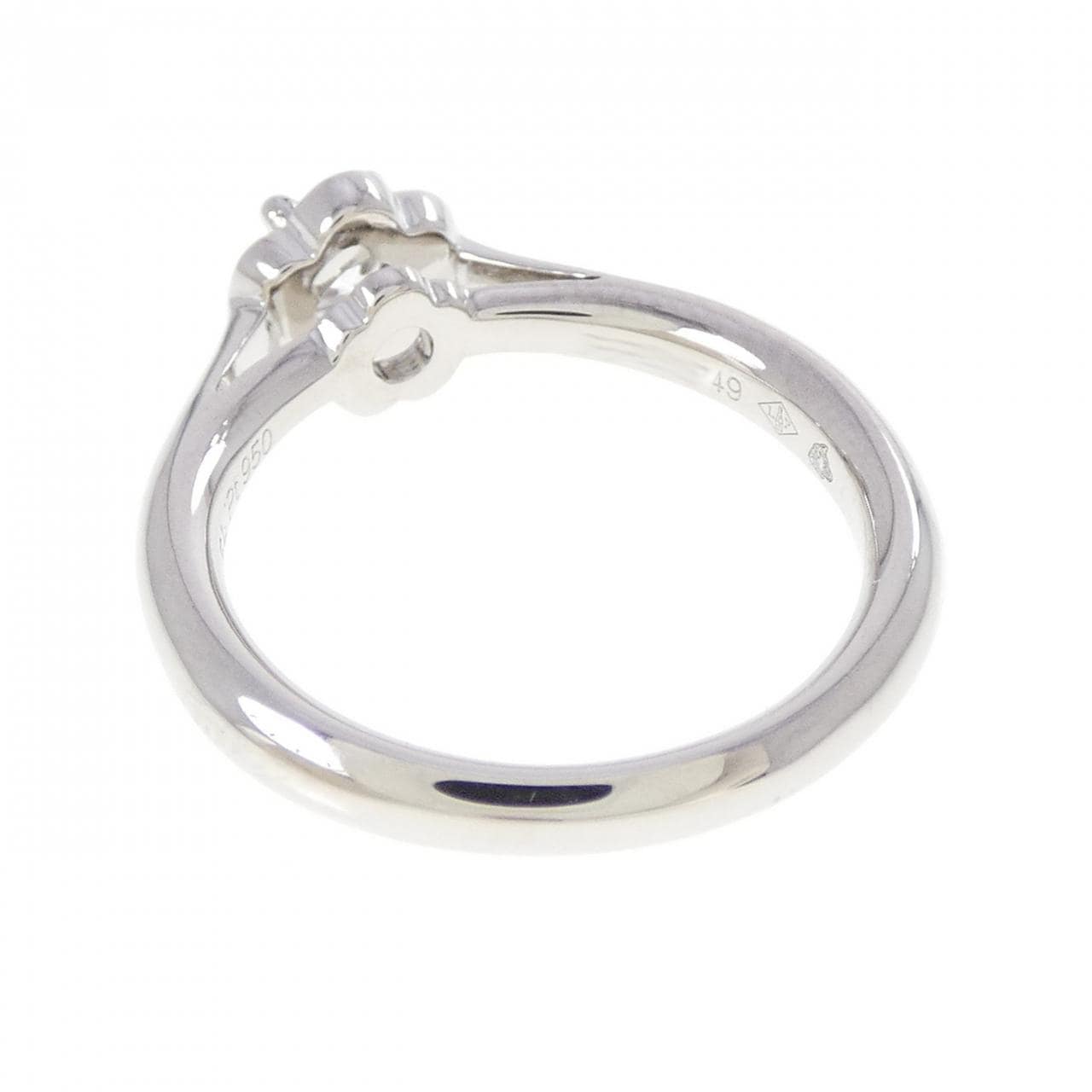 シャネル カメリア リング 0.25CT E VVS1 3EXT