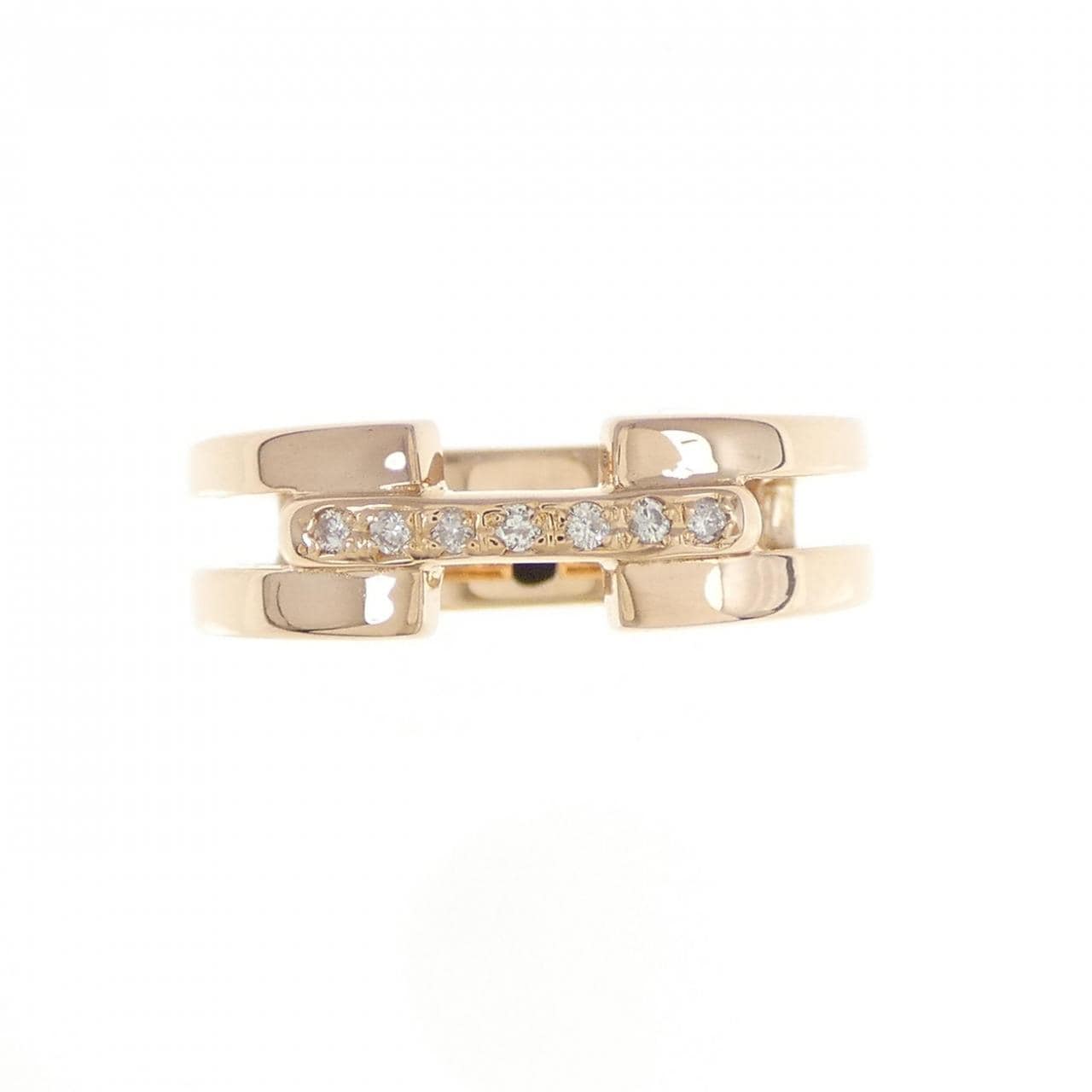 K18PG ダイヤモンド リング 0.05CT