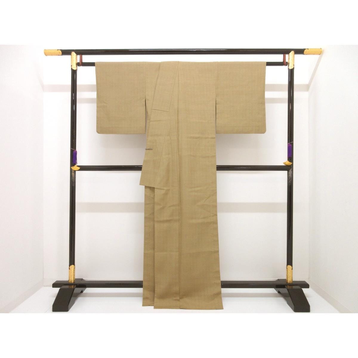 単衣　紬織　身幅Ｌ寸