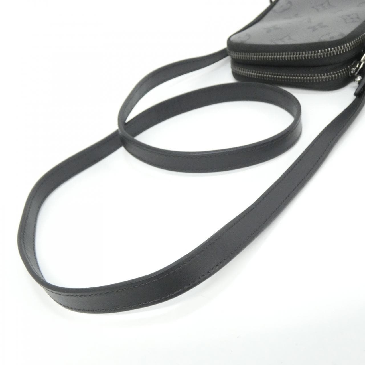 ルイヴィトン モノグラム エクリプス リバース ダブル フォン ポーチ M69534 ショルダーバッグ