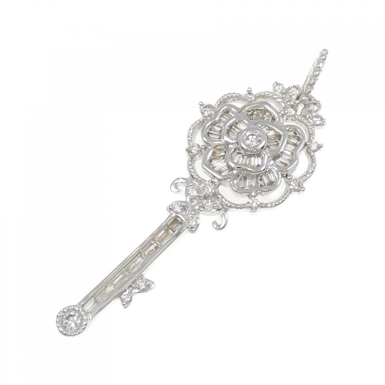 ジーエスティービー ダイヤモンド ペンダント 0.45CT