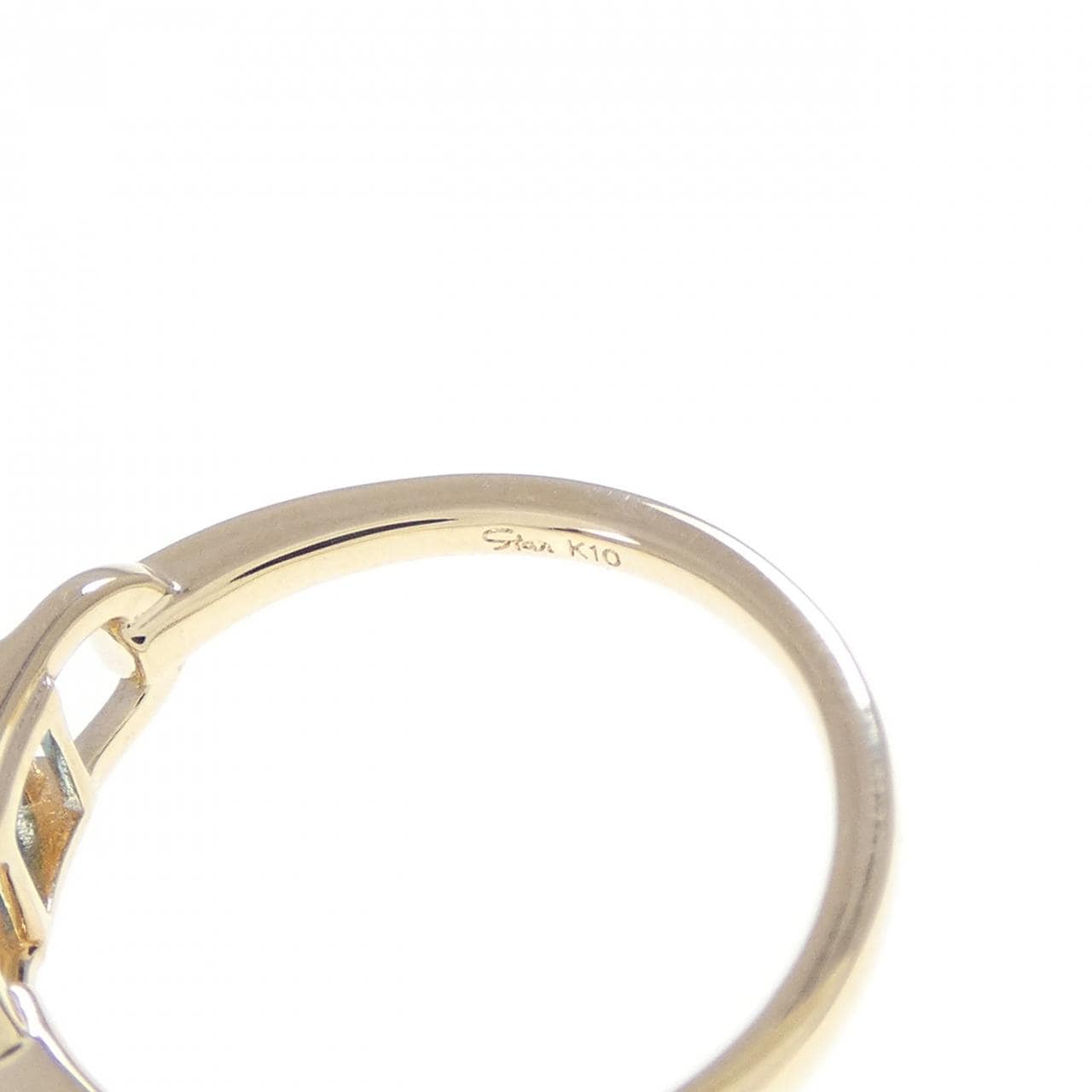 スタージュエリー ブルートパーズ リング