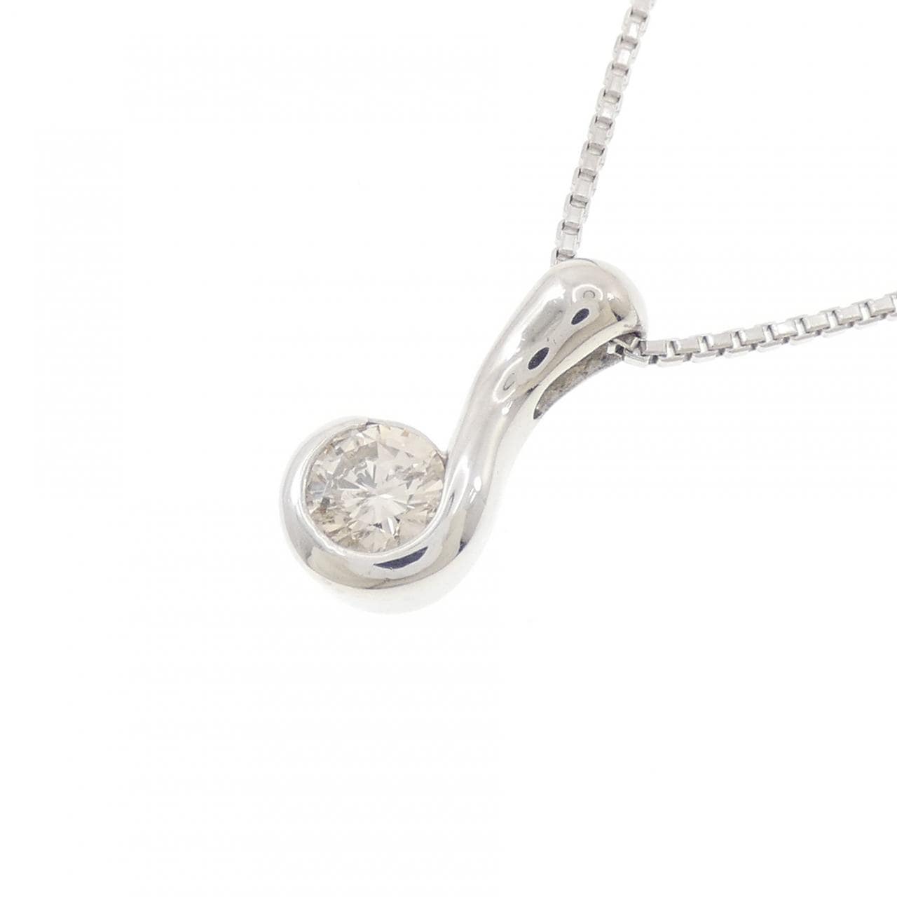 PT900/PT850 ダイヤモンド ネックレス 0.51CT