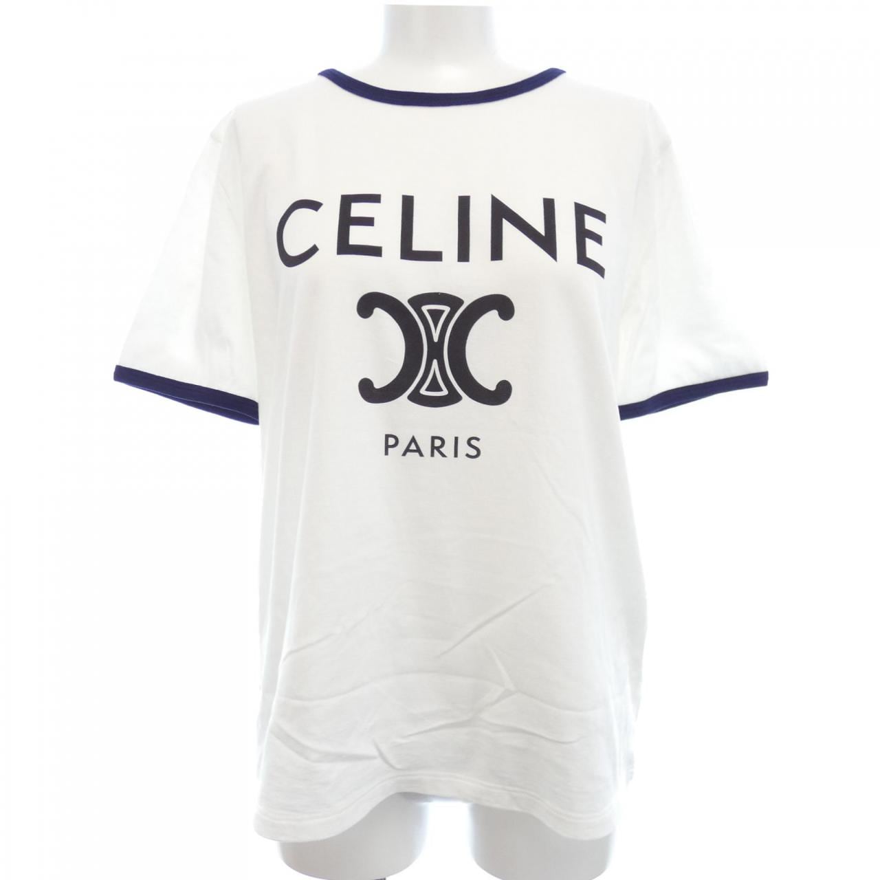 セリーヌ CELINE CELINE PARIS Tシャツ　トリオンフ TRIOMPHE 2X872671Q Tシャツ