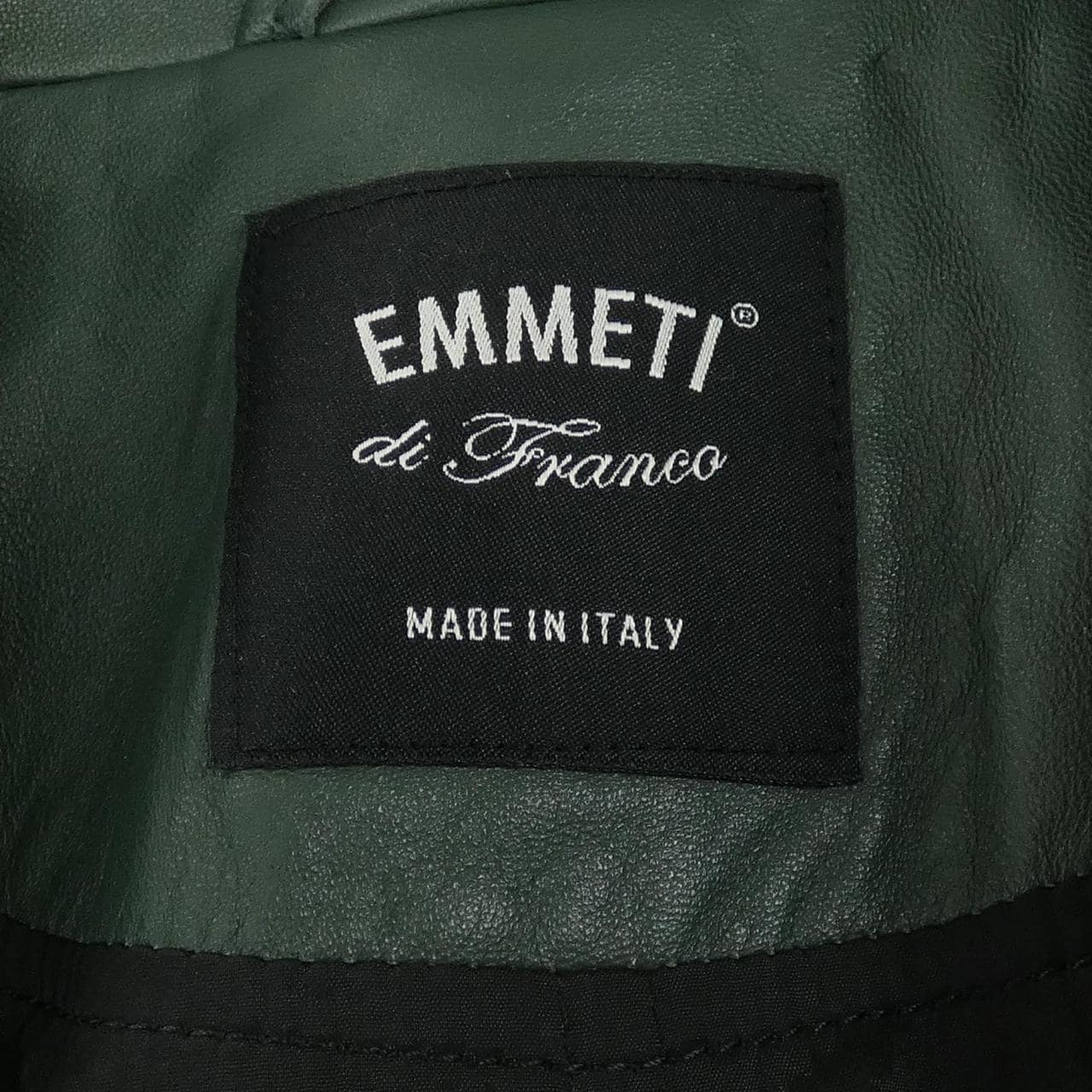 エンメティ EMMETI レザーライダースジャケット