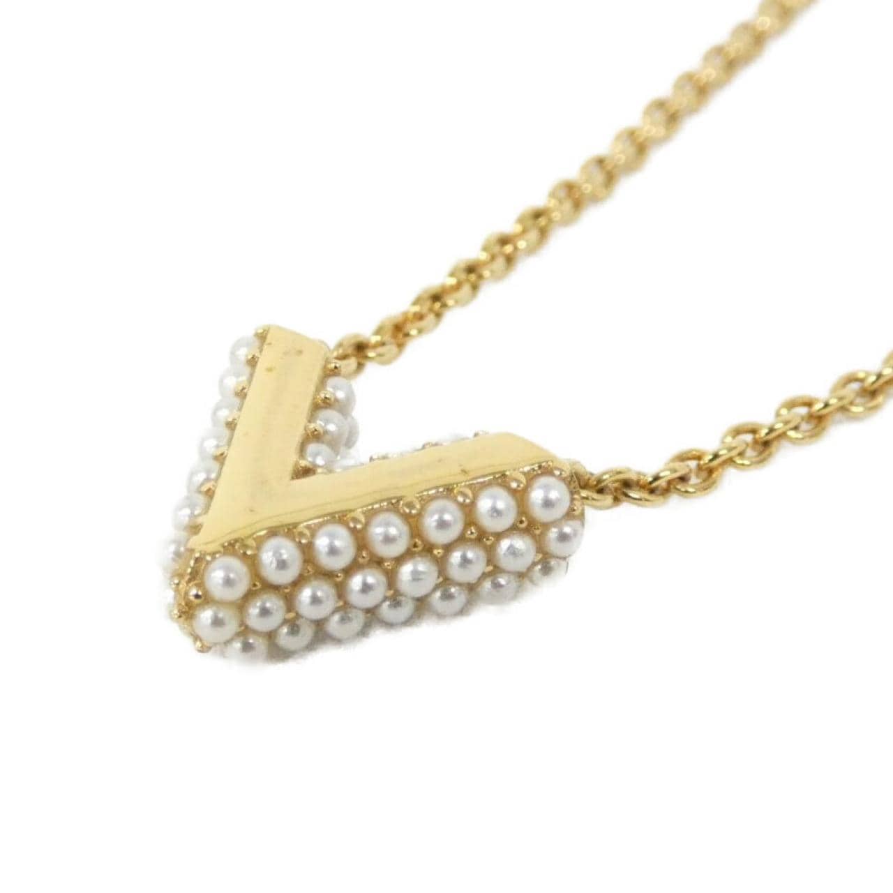 ルイヴィトン コリエ エセンシャルV ペルル M68358 ネックレス