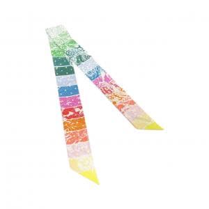 エルメス JUNGLE LOVE RAINBOW ツイリー プリュムティ 068084S スカーフ