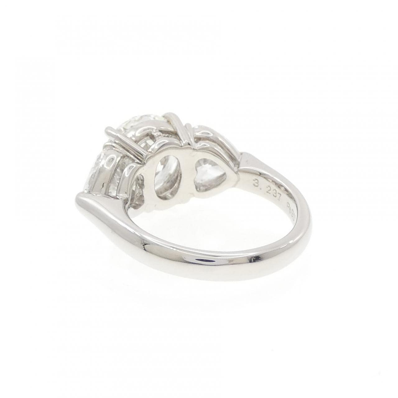 PT900 ダイヤモンド リング 3.237CT I VS1 Good