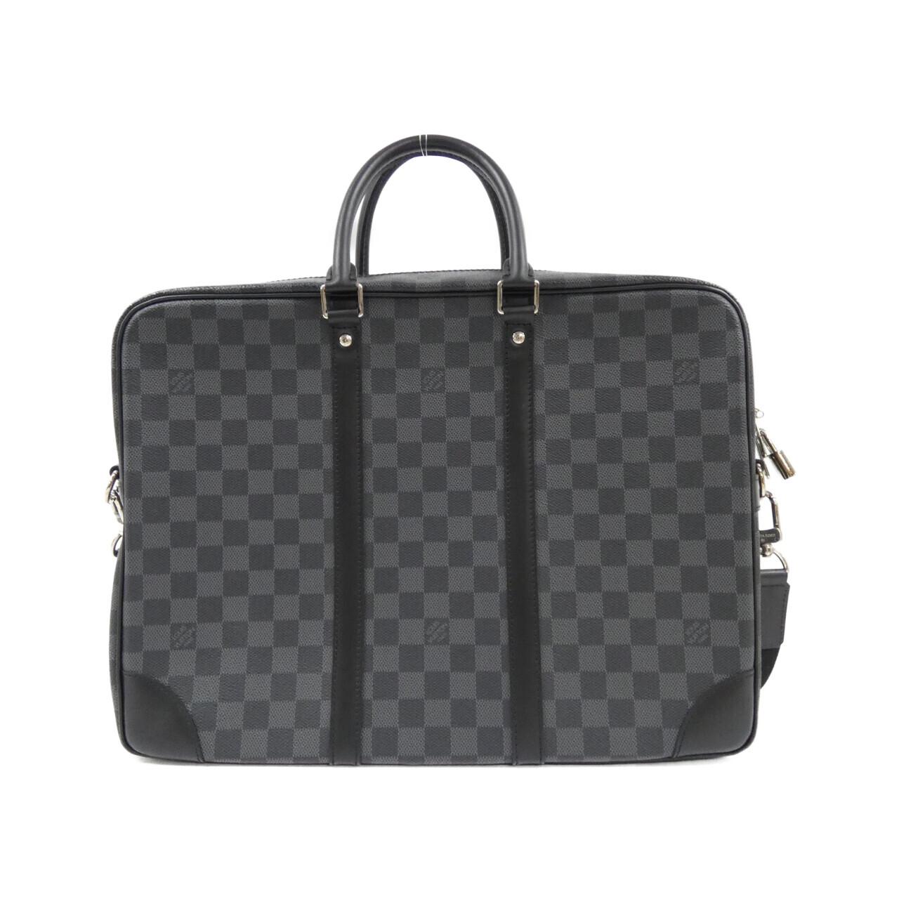 ルイヴィトン ダミエ グラフィット ポルト ドキュマン ヴォワヤージュ GM N41123 バッグ