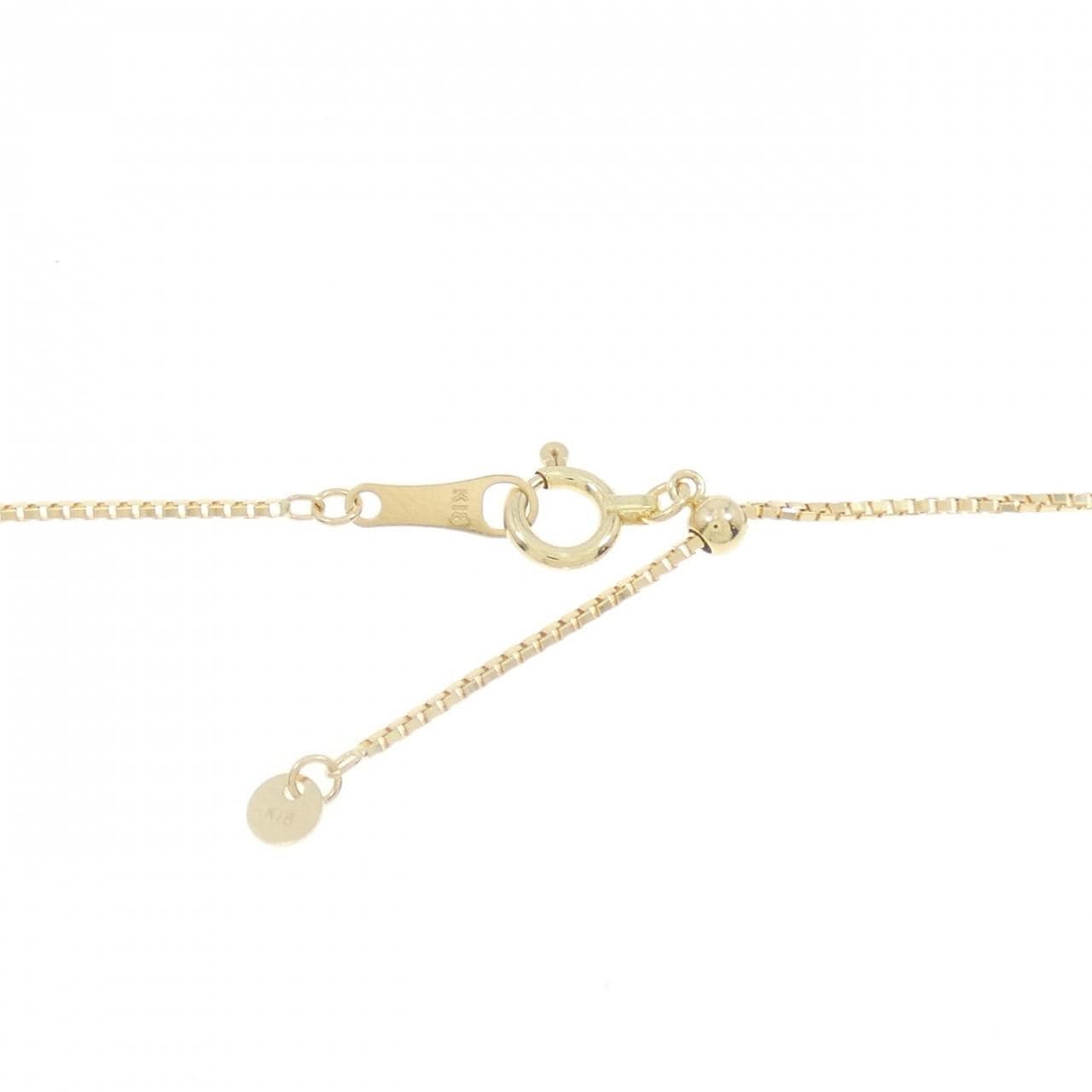 K18YG ダイヤモンド ネックレス 0.319CT