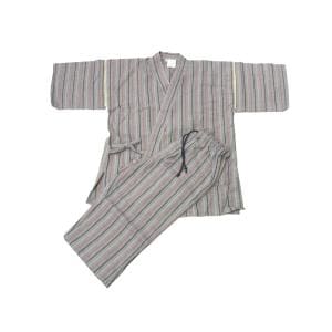 【新品】男物　甚平　久留米織　Ｓサイズ