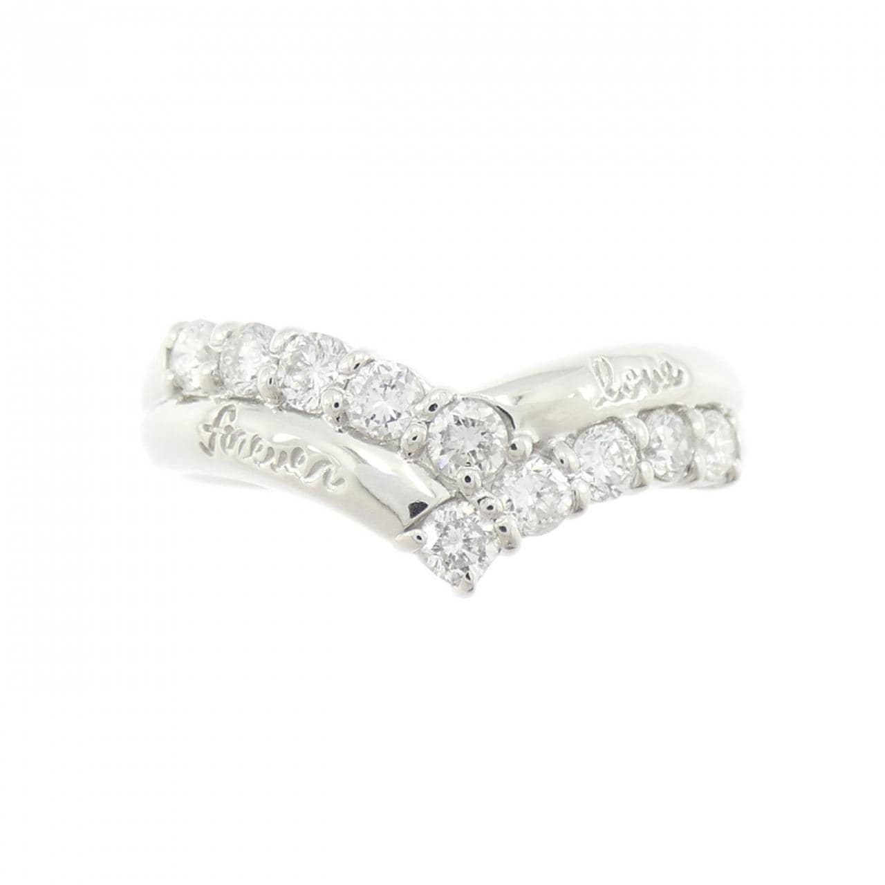 PT900 ダイヤモンド リング 0.50CT