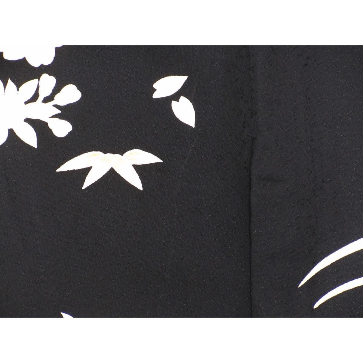 訪問着　友禅金彩加工　ボカシ染