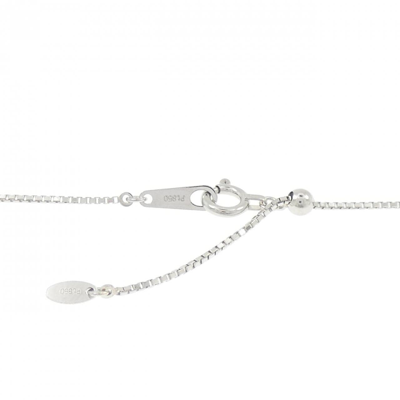 PT900/PT850 サンゴ ネックレス 9.78CT
