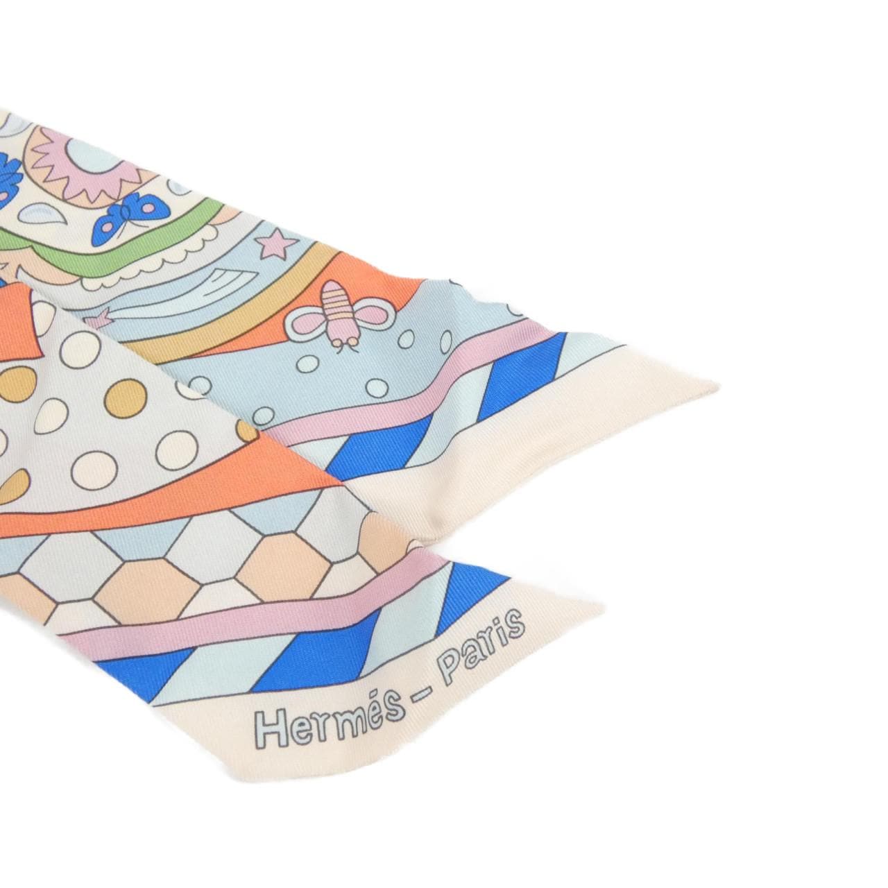 エルメス LES MURMURES DE LA FORET ツイリー 063005S スカーフ