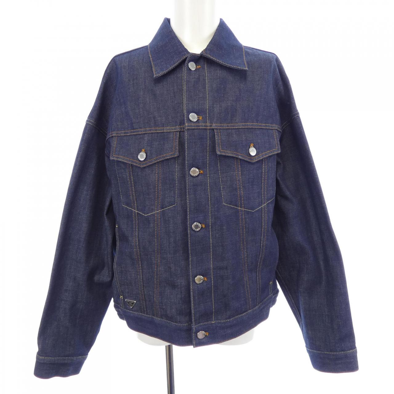 プラダ PRADA トライアングルロゴ GEB257 SAAO 15C7 デニムジャケット