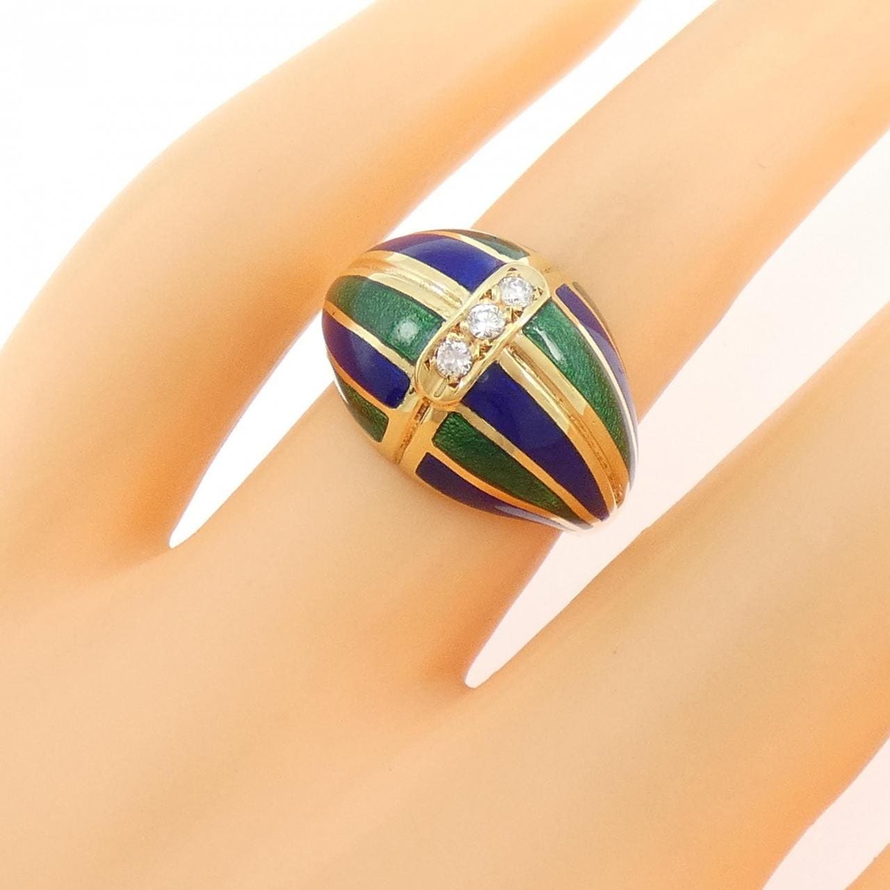 ミキモト エナメル リング