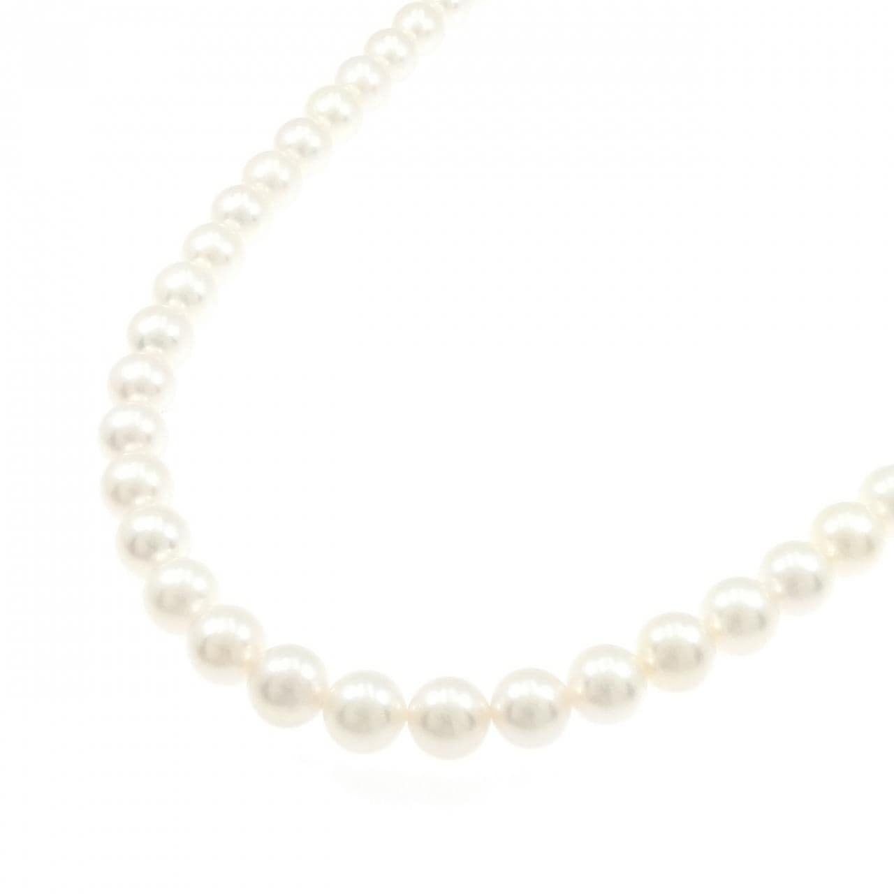シルバークラスプ アコヤパール ネックレス 8-8.5mm