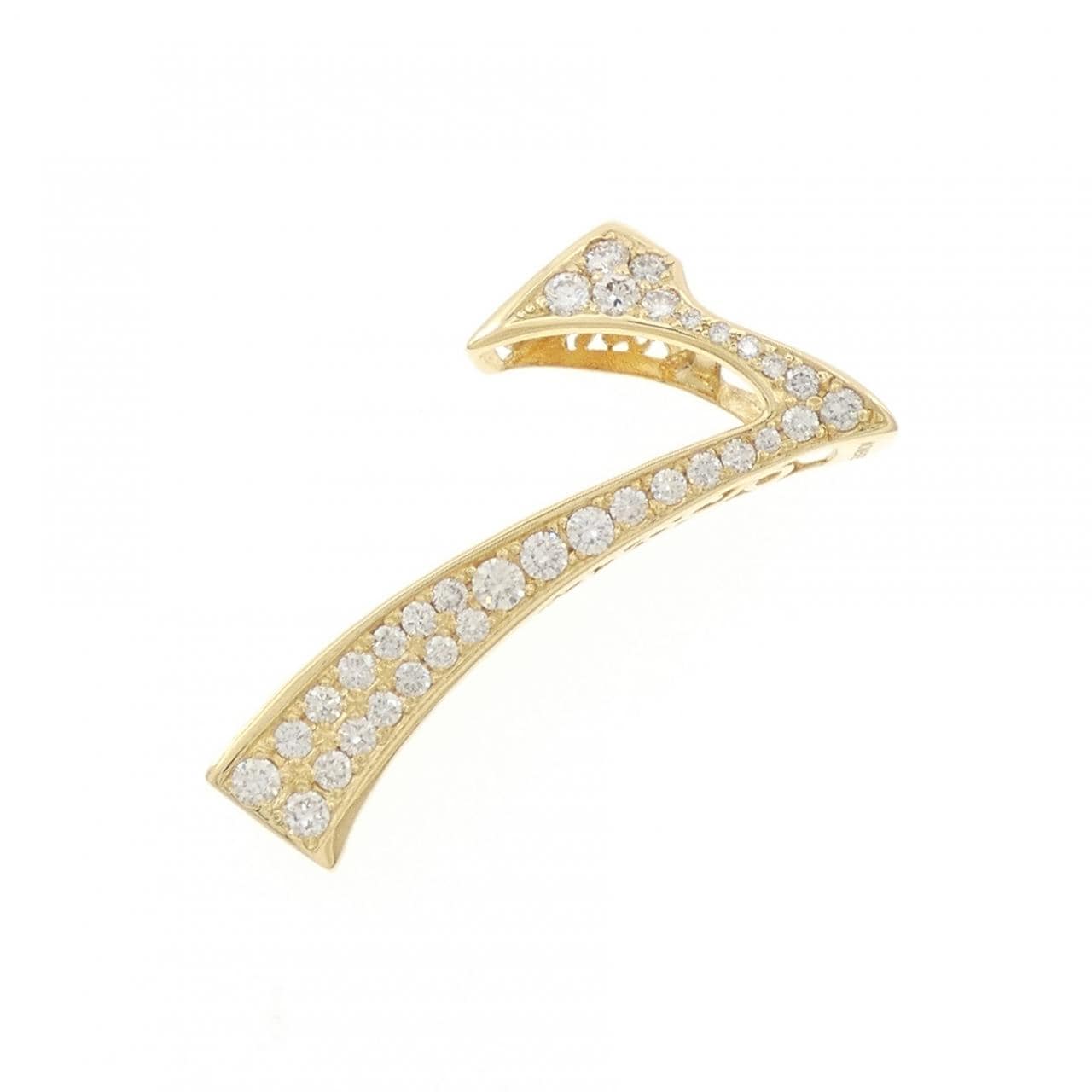 ユキザキ ノンブル ナンバー ペンダント 1.01CT