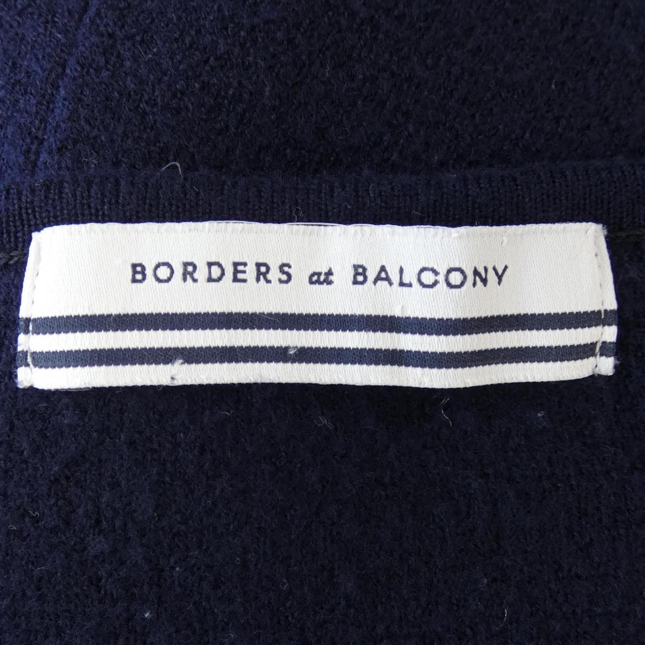 條紋舒適陽臺BORDERS at BALCONY連衣裙