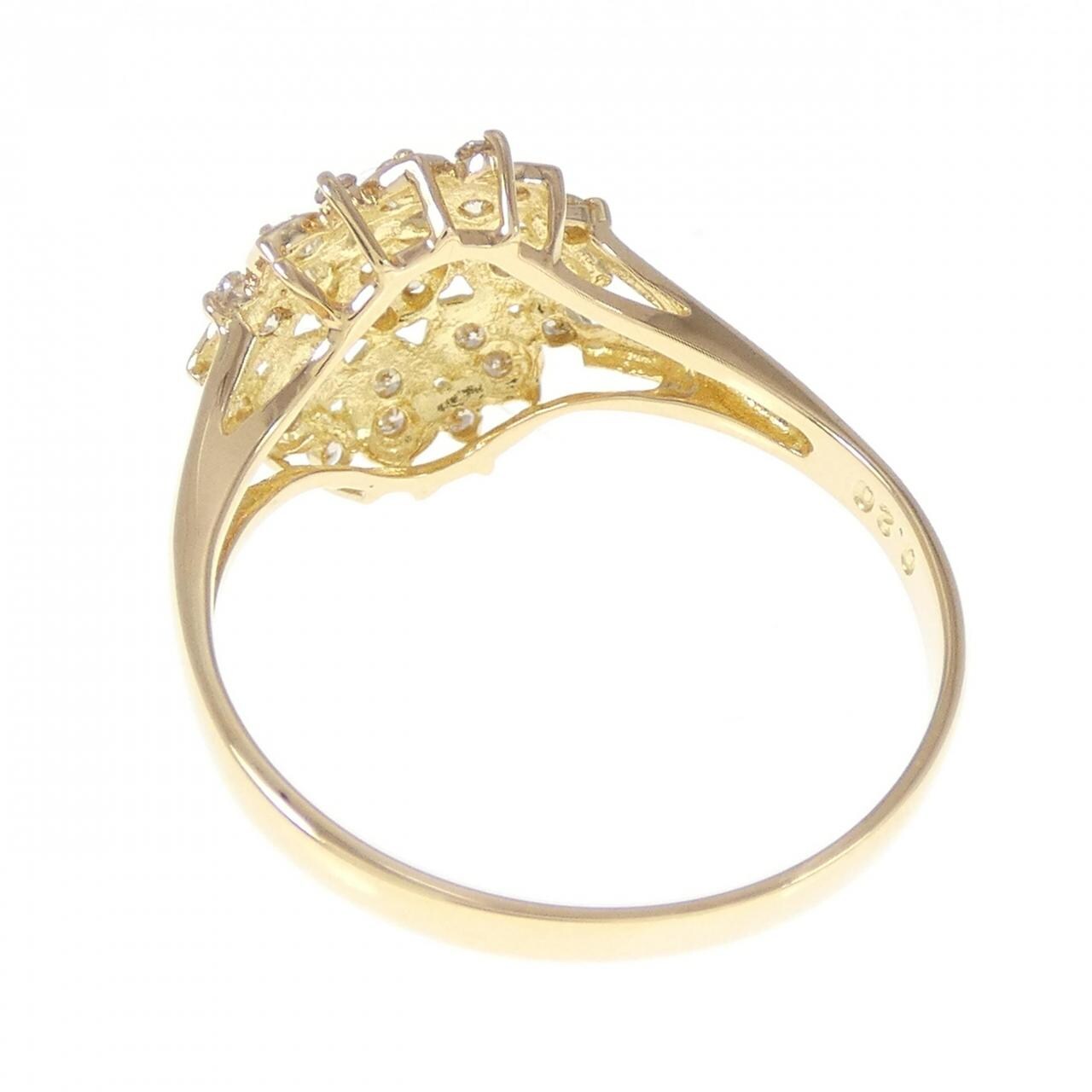 K18YG ダイヤモンド リング 0.20CT