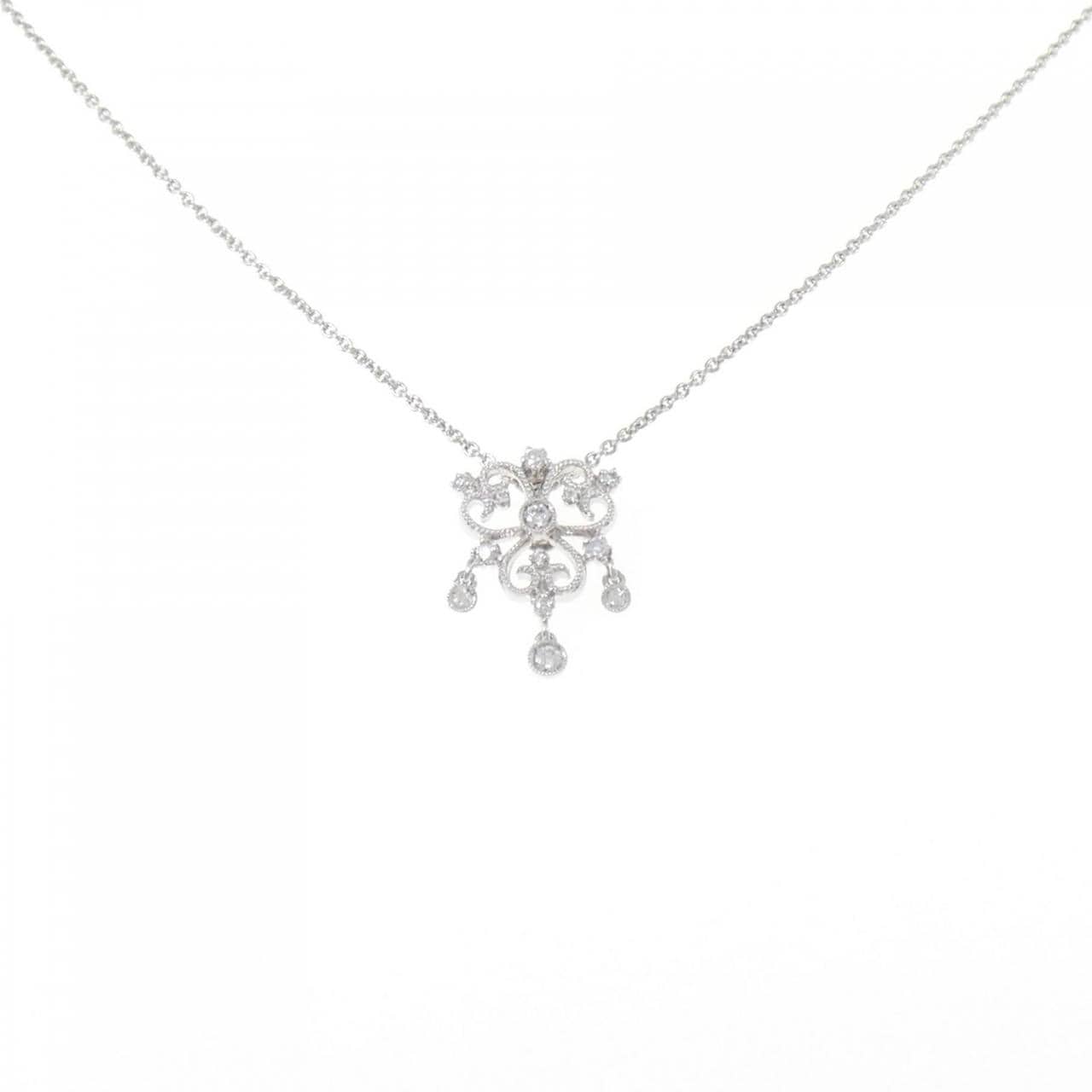 PT ダイヤモンド ネックレス 0.17CT