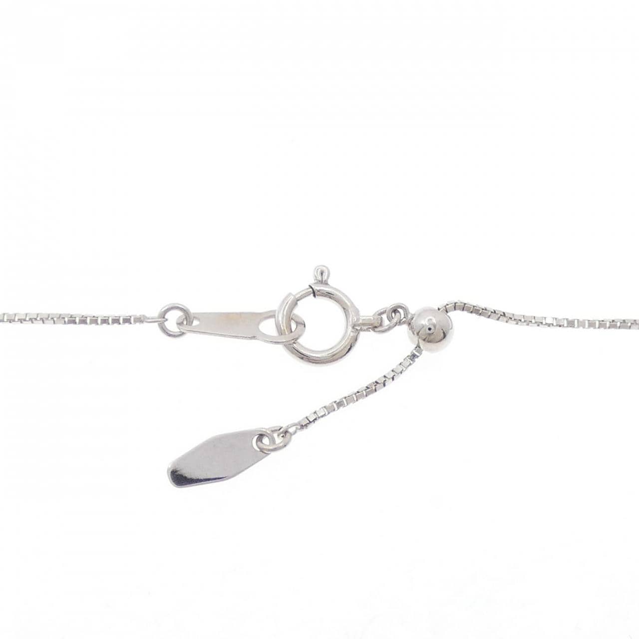 K18WG ダイヤモンド ネックレス 0.208CT