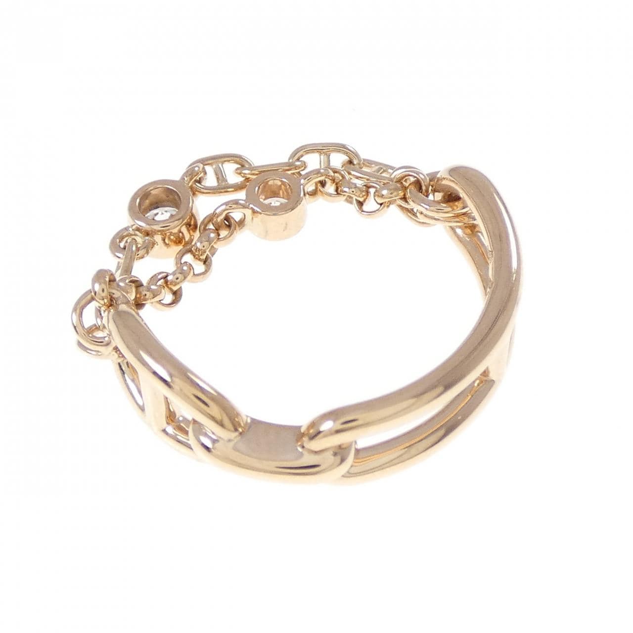 エルメス シェーヌダンクル カオス リング 0.1CT