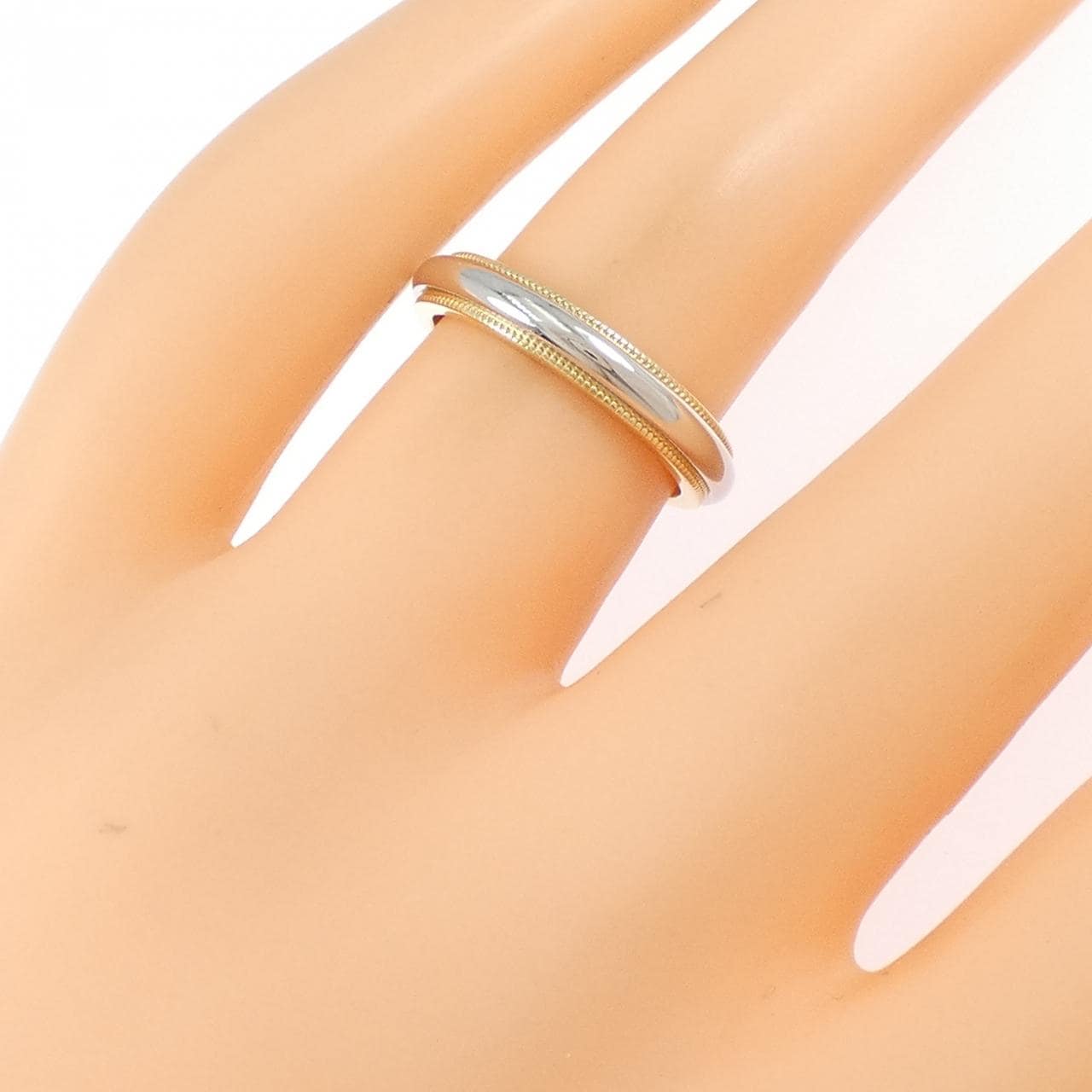 ティファニー ミルグレイン リング