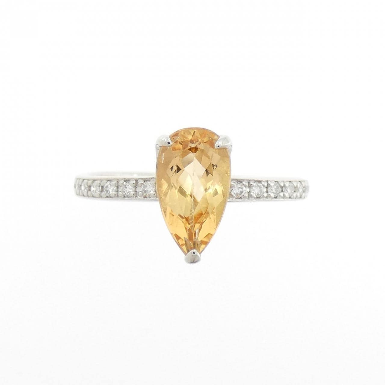 PT900 インペリアルトパーズ リング 1.28CT