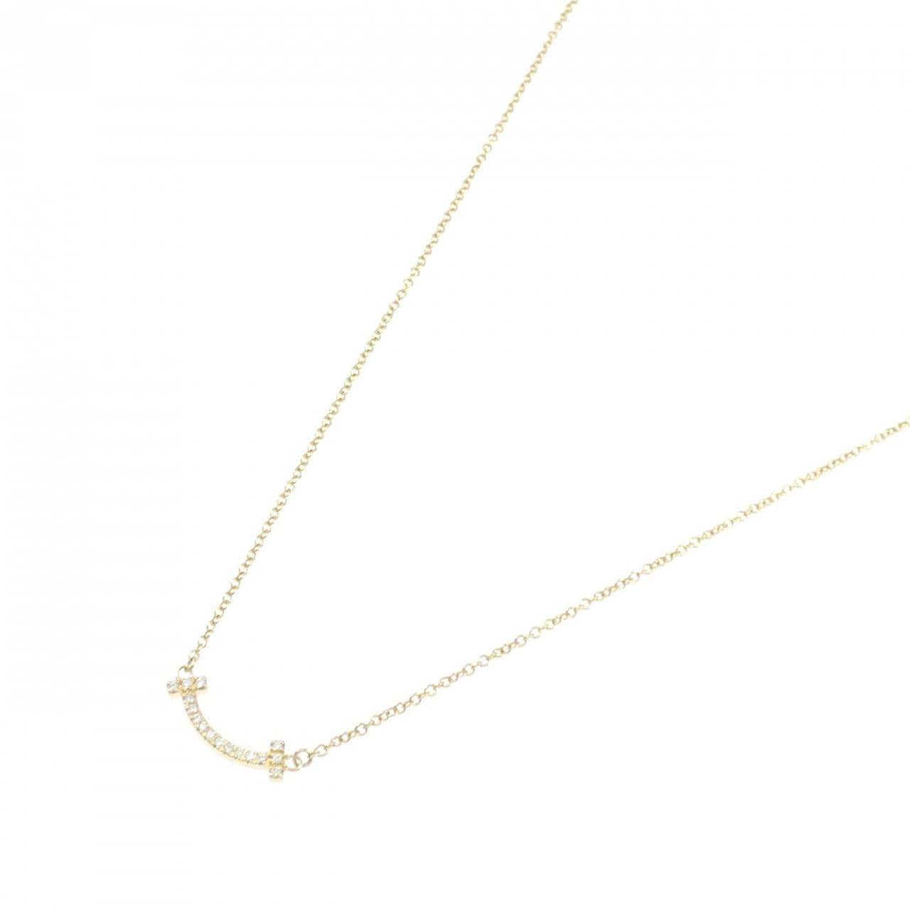 ティファニー Tスマイル ミニ ネックレス