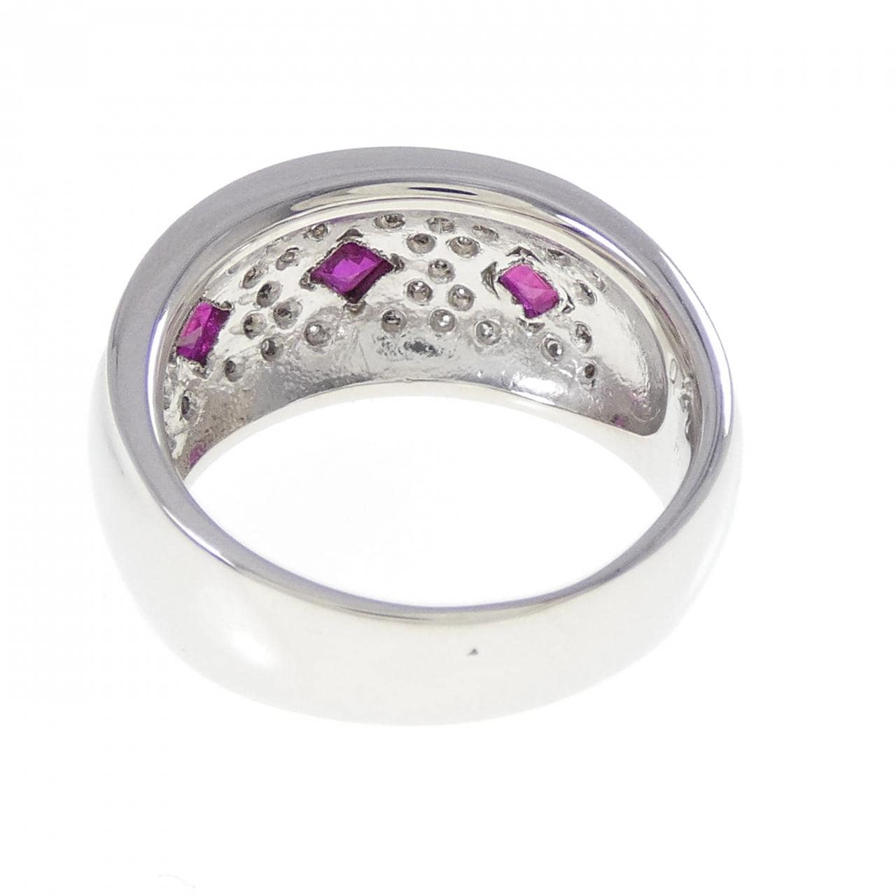PT900 ルビー リング 0.58CT
