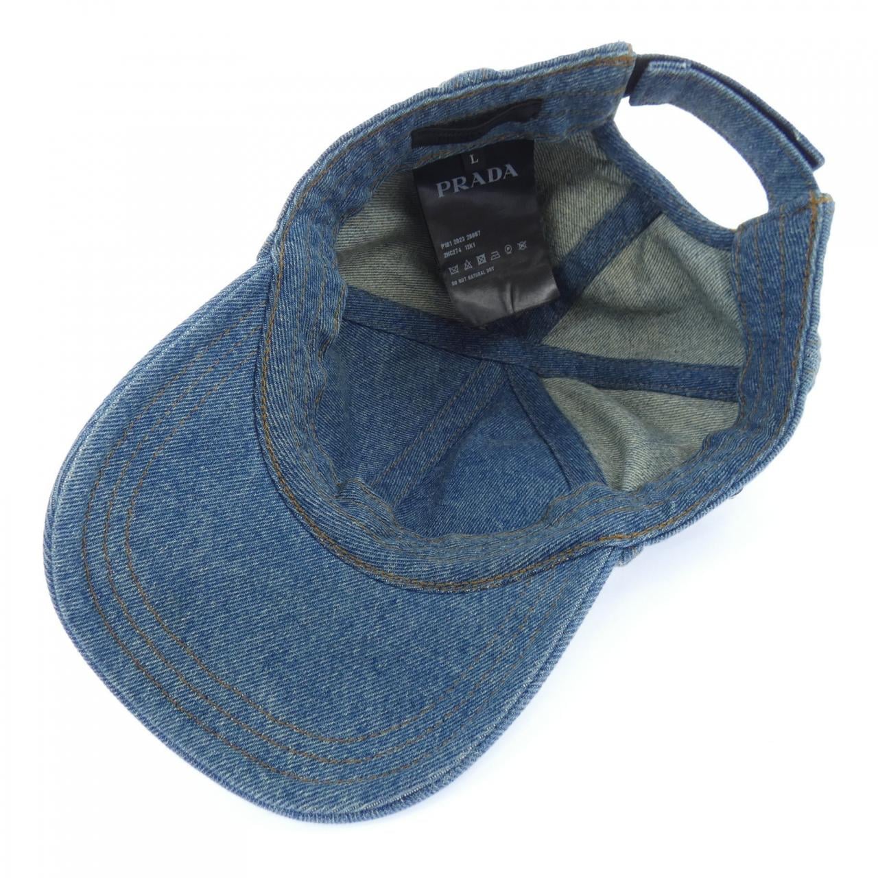 プラダ PRADA トライアングルロゴ 2HC274 12K1 キャップ
