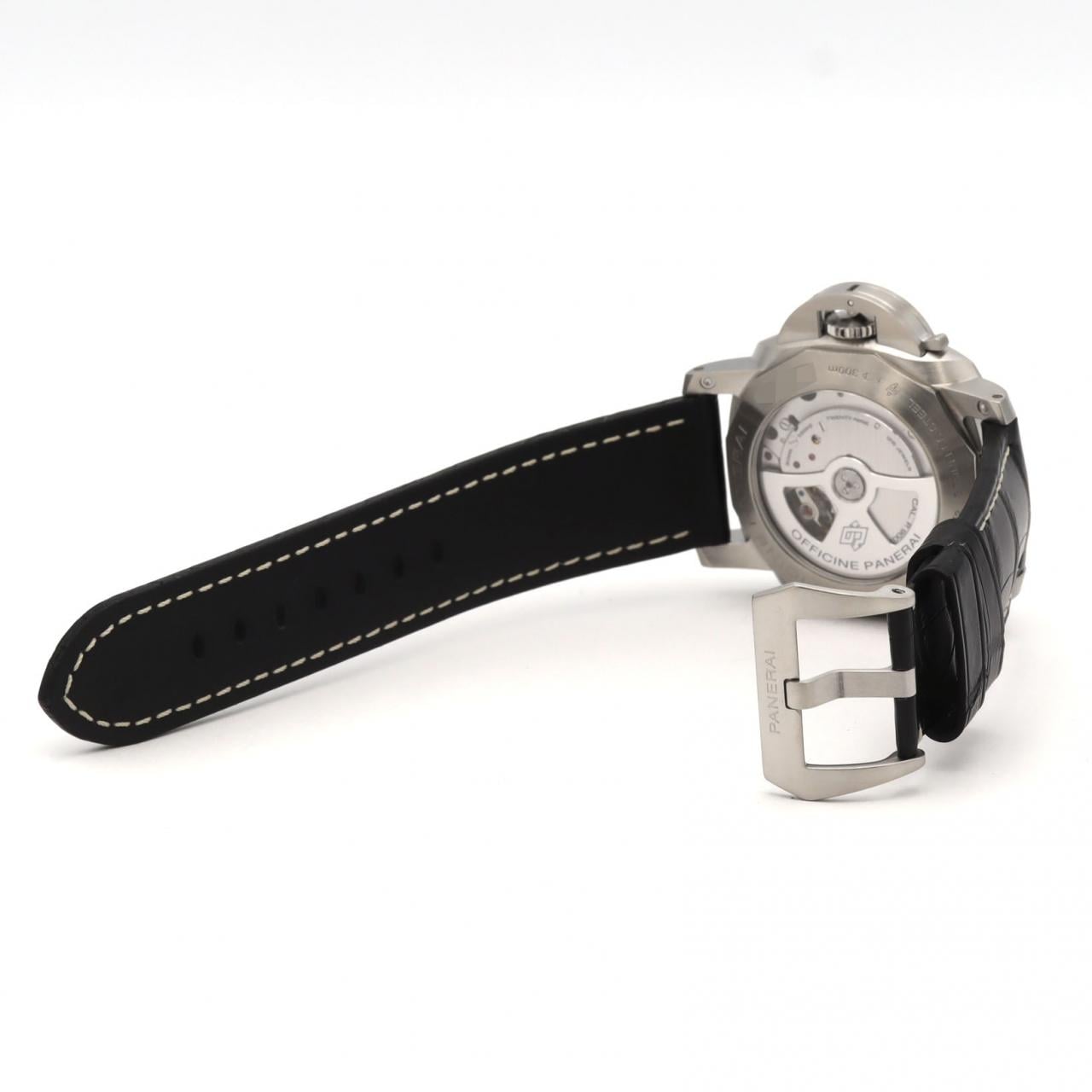 パネライ ルミノール1950 3DAYS GMTパワーリザーブ PAM00321 SS 自動巻