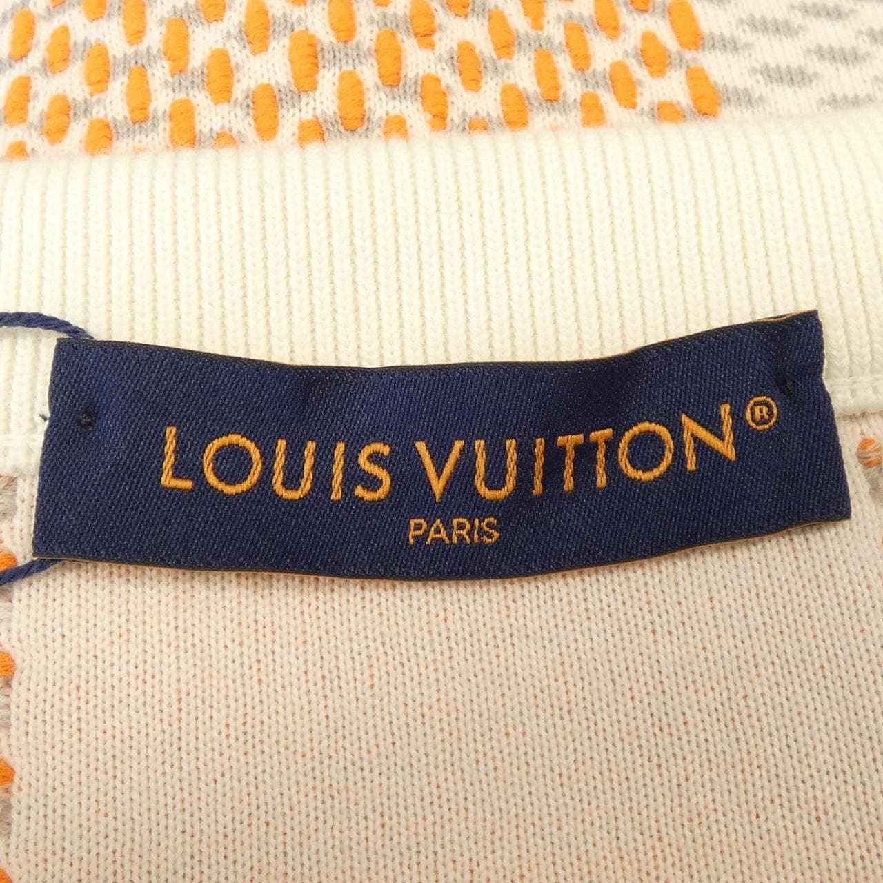ルイヴィトン LOUIS VUITTON ダミエジャガードコットンプルオーバー HQN81WZ34 ニット
