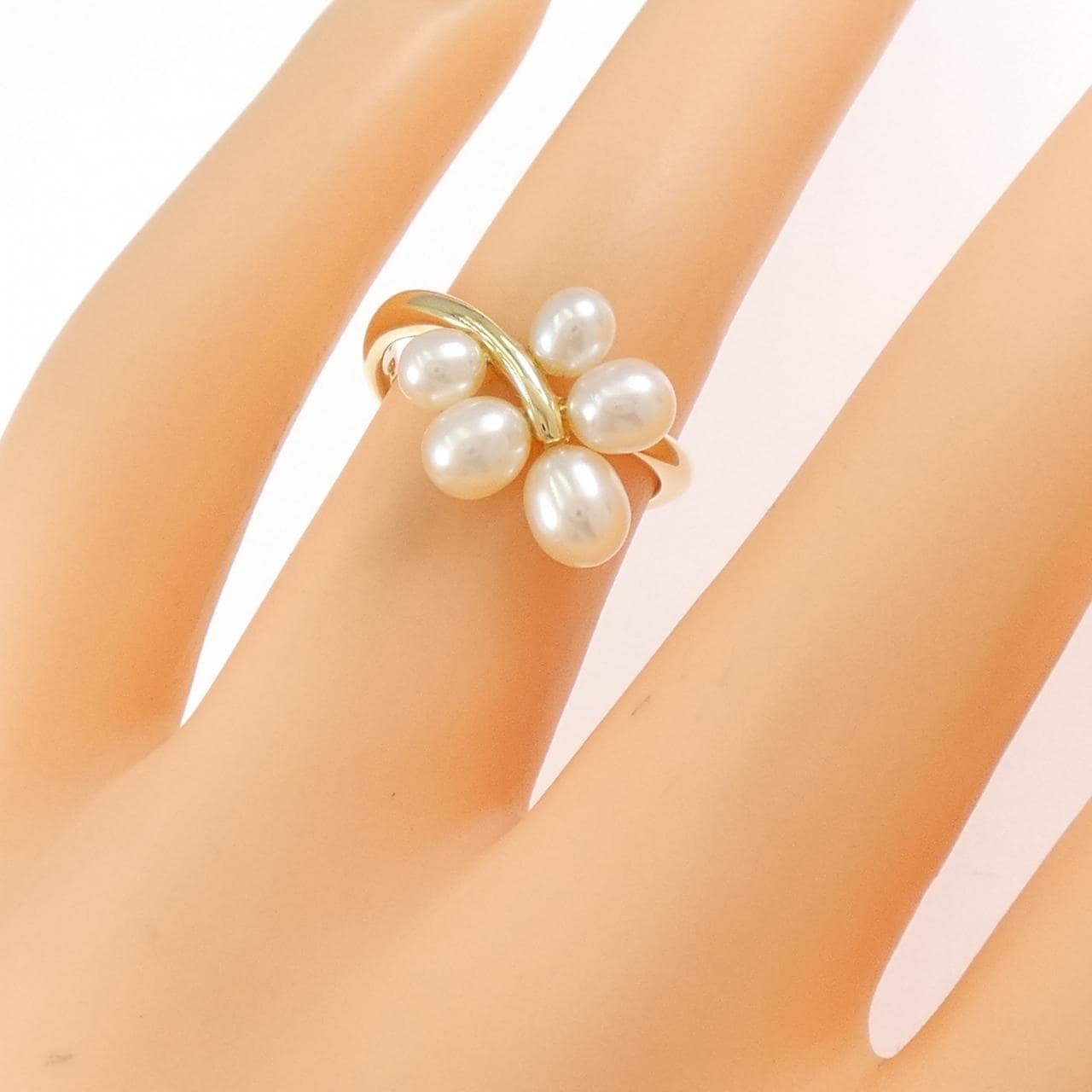 ミキモト 淡水パール リング