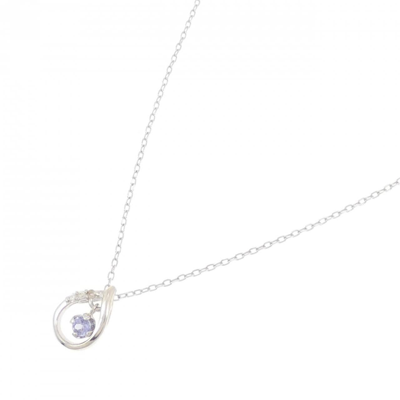 K10WG タンザナイト ネックレス